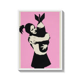 Framed Banksy Canvas Prints Wall Art - Ready to Hang Canvas Prints