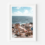 Framed Beach Scene Fine Art Print - Framed Fine Art Prints
