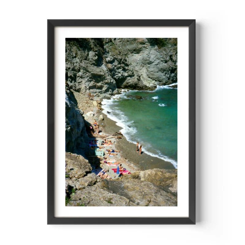 Framed Beach Scene Fine Art Print - Framed Fine Art Prints