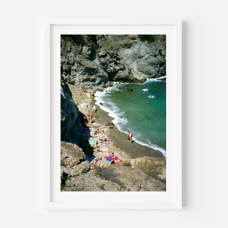 Framed Beach Scene Fine Art Print - Framed Fine Art Prints