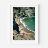 Framed Beach Scene Fine Art Print - Framed Fine Art Prints