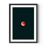 Framed Blood Moon Fine Art Print Gallery Quality - Framed Fine Art Prints