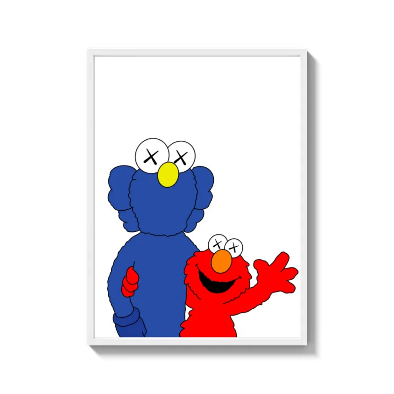 Framed Cartoon Character Canvas Prints - Ready to Hang Canvas Prints