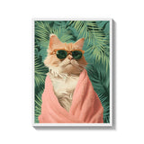 Framed Cat Art Canvas Prints for Your Home - Ready to Hang Canvas Prints