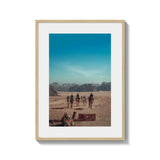 Framed Desert Caravan Fine Art Print - Framed Fine Art Prints