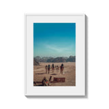Framed Desert Caravan Fine Art Print - Framed Fine Art Prints