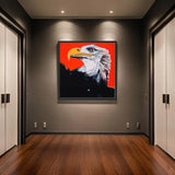 Framed Eagle Pop Art Canvas Prints - Pop Art