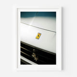 Framed Ferrari Emblem Fine Art Print - Luxury & Lifestyle (Framed Fine Art)