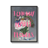 Framed Floral Canvas Prints Art - Ready to Hang Canvas Prints