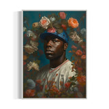 Framed Floral Man Canvas Prints - Ready to Hang Canvas Prints