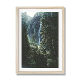 Framed Forest Waterfall Fine Art Print - Framed Fine Art Prints