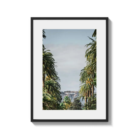 Framed Hollywood Sign Fine Art Print - Framed Fine Art Prints