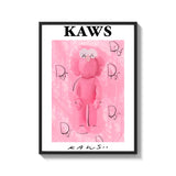 Framed KAWS Canvas Prints Ready to Hang Art - Ready to Hang Canvas Prints