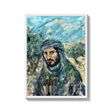 Framed Middle Eastern Man Canvas Prints - Ready to Hang Canvas Prints