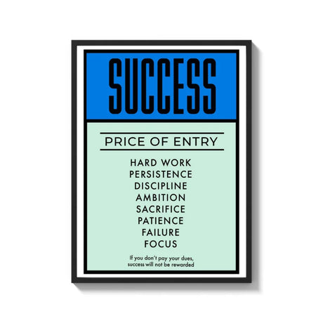 Framed Motivational Canvas Prints for Your Space - Ready to Hang Canvas Prints