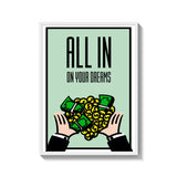 Framed Motivational Canvas Prints for Your Space - Ready to Hang Canvas Prints