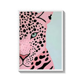 Framed Pink Leopard Canvas Prints - Ready to Hang Canvas Prints