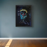 Framed Skull Canvas Prints Artwork - Ready to Hang Canvas Prints