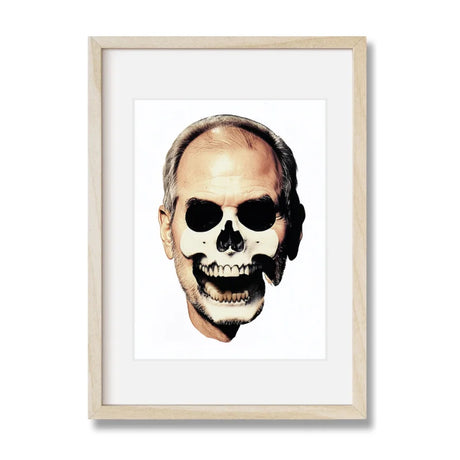 Framed Skull Portrait Decay Series Legends Icons - Legends & Icons