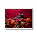 Framed Sneaker Canvas Prints Wall Art - Ready to Hang Canvas Prints