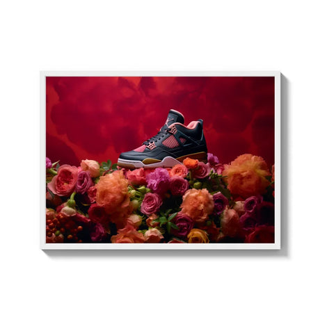 Framed Sneaker Canvas Prints Wall Art - Ready to Hang Canvas Prints
