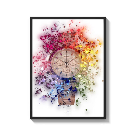 Framed Watch Art Canvas Prints for Your Home - Ready to Hang Canvas Prints