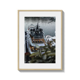 Framed Yacht Fine Art Print Gallery Quality - Luxury & Lifestyle (Framed Fine Art)