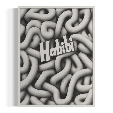 Habibi Noodle Art Canvas Prints Breaking Borders - Ready to Hang Canvas Prints