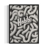 Habibi Noodle Art Canvas Prints Breaking Borders - Ready to Hang Canvas Prints