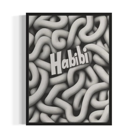 Habibi Noodle Art Canvas Prints Breaking Borders - Ready to Hang Canvas Prints