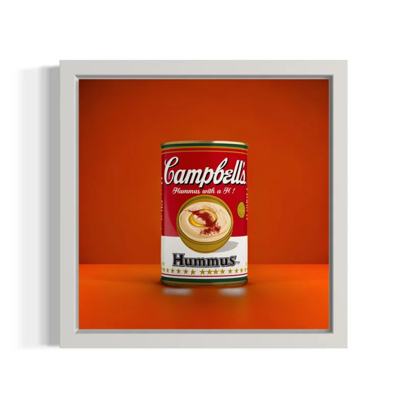 Hummus Campbell’s Soup Canned Culture Canvas Prints - Pop Art