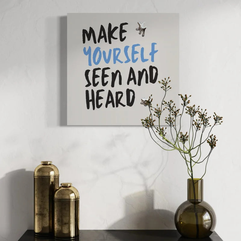 Inspirational Typography Canvas Prints Wall Art - Typography & Word Art