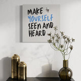 Inspirational Typography Canvas Prints Wall Art - Typography & Word Art