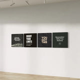 Inspirational Typography Canvas Prints Wall Art - Typography & Word Art