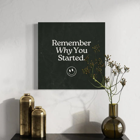 Inspirational Typography Canvas Prints Wall Art - Typography & Word Art