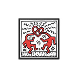 Keith Haring Style Canvas Prints - Pop Art