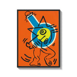 Keith Haring Style Canvas Prints - Ready to Hang Canvas Prints