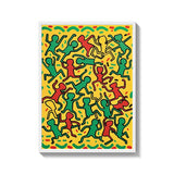 Keith Haring Style Canvas Prints - Ready to Hang Canvas Prints