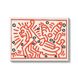 Keith Haring Style Canvas Prints - Ready to Hang Canvas Prints