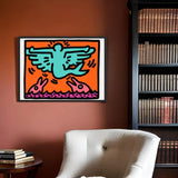 Keith Haring Style Canvas Prints - Ready to Hang Canvas Prints