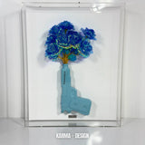 Lethal Bloom Home Decor: Tiffany Gun with Flowers - Home Decor