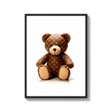 Louis Vuitton Teddy Bear Canvas Prints - Ready to Hang Canvas Prints