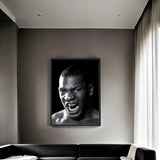 Mike Tyson Framed Canvas Prints Portrait - Ready to Hang Canvas Prints