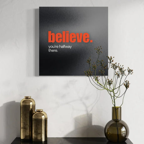 Motivational Canvas Prints Wall Art - Typography & Word Art