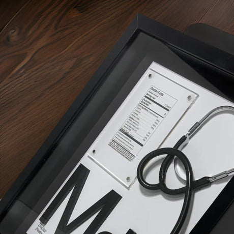 Personalized Elements Collection Nutrition Facts-Style Art - Limited Release Artwork