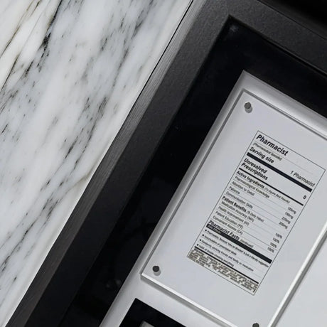 Personalized Elements Collection Nutrition Facts-Style Art - Limited Release Artwork