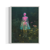 Pink Skeleton Tutu Canvas Prints Artwork - Ready to Hang Canvas Prints