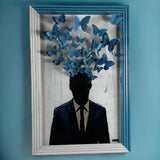 Pollute Your Mind With Beautiful Things Mixed Media Art - Limited Release Artwork