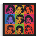 Pop Art Canvas Prints Portrait Collage - Pop Art