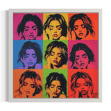 Pop Art Canvas Prints Portrait Collage - Pop Art